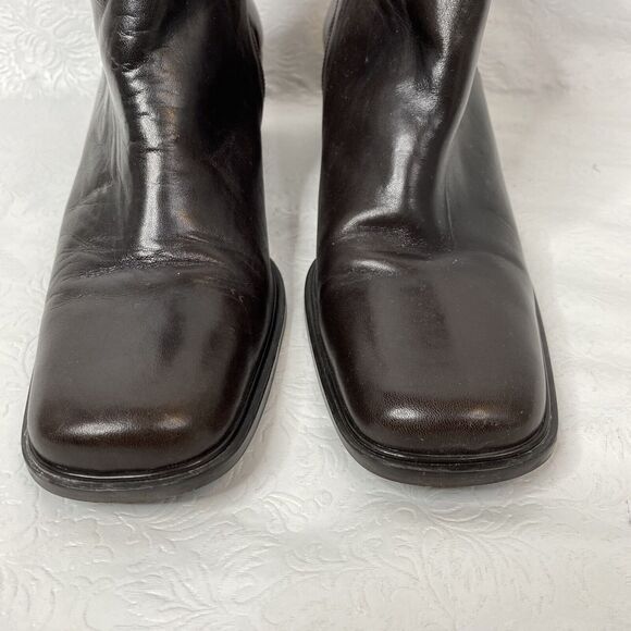 Easentials Etienne Aigner 11N Brown Ankle Boots - Picture 7 of 13
